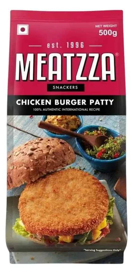 MEATZZA CHICKEN BURGER PATTY 500 GM